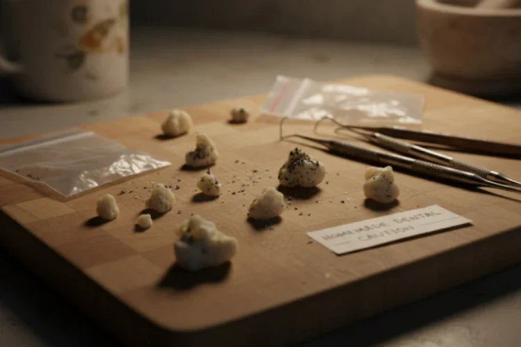 Otturazioni dentali fatte in casa