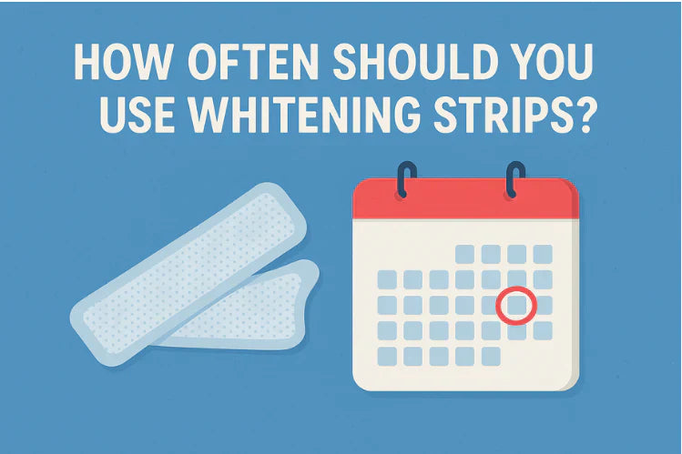 Con quale frequenza dovresti usare le strisce sbiancanti?